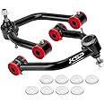 KSP 2-4" Upper Control Arms for Tacoma 2004-2023, Adjustable Front Upper Control Arm Compatible with Toyota Hilux Fortuner 2004-2023, Front Steel Tubular On Right and Left UCA Fit Prerunner 2005+up