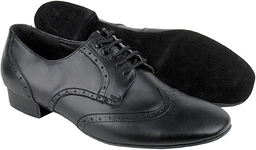 lightweight black leather shoes