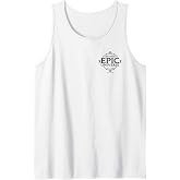 Universal Epic Universe Minimalist Logo Black Pocket Hit Tank Top