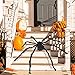 ZDATT 3-Pack Halloween Spider Decorations 55 inch Giant Spider Halloween Spiders Large Outdoor Spider Decoration Yard Spider Halloween Decor Scary Halloween Decoration Fake Large Hairy Spider Props