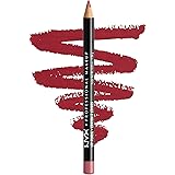 NYX PROFESSIONAL MAKEUP Slim Lip Pencil, Long-Lasting Creamy Lip Liner - Plum