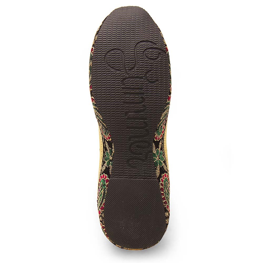 kalakarindia women parti wear wmo311 velvet mojaris