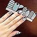 6 Different Sheets Shinny Full Nail Art Tips Stickers False Nail Design Manicure Sets (Style C)