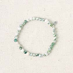 Tiny Rituals TREE AGATE ENERGY BRACELET