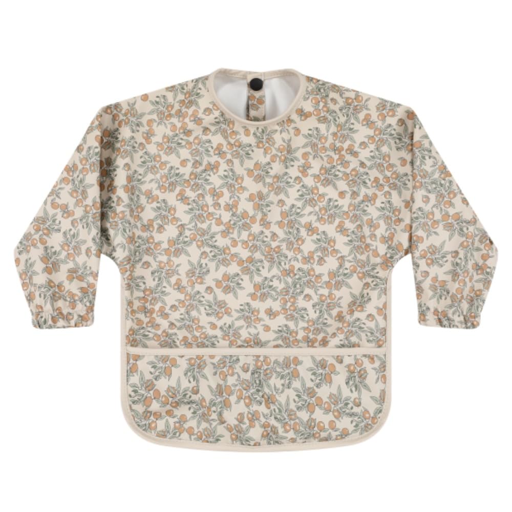 norinori Baby Weaning Bib With Sleeves Feeding Bibs - Waterproof Bibs Coverall bibs for baby toddler from 6-36 Months soft With Large Pocket Easy to Clean