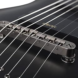 Schecter 7 String Solid-Body Electric Guitar, Aged