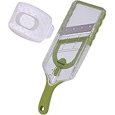 Prepworks by Progressive Adjust-A-Slice Mandoline,Green