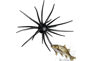 2Pcs Sea Urchin Bait,Sea Bass Fishing Lures,Floating Simulation Seas Urchin Dice Baits for Bass Fishing,Artificial Squirm Fuz