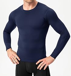 Men's Compression Shirt Long Sleeve Cool Dry