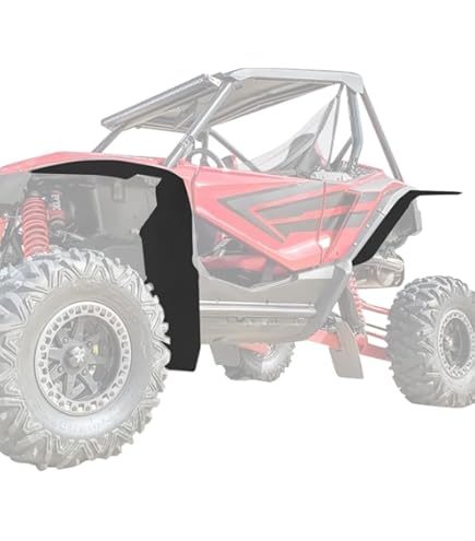 thumbnail image 2 of KEMIMOTO UTV Mud Flaps For Honda Talon 1000 - Enhanced Coverage Pyramid Design Mud Guards 2 of 12