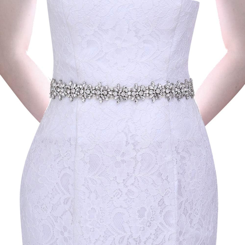 silver diamond belt for dress