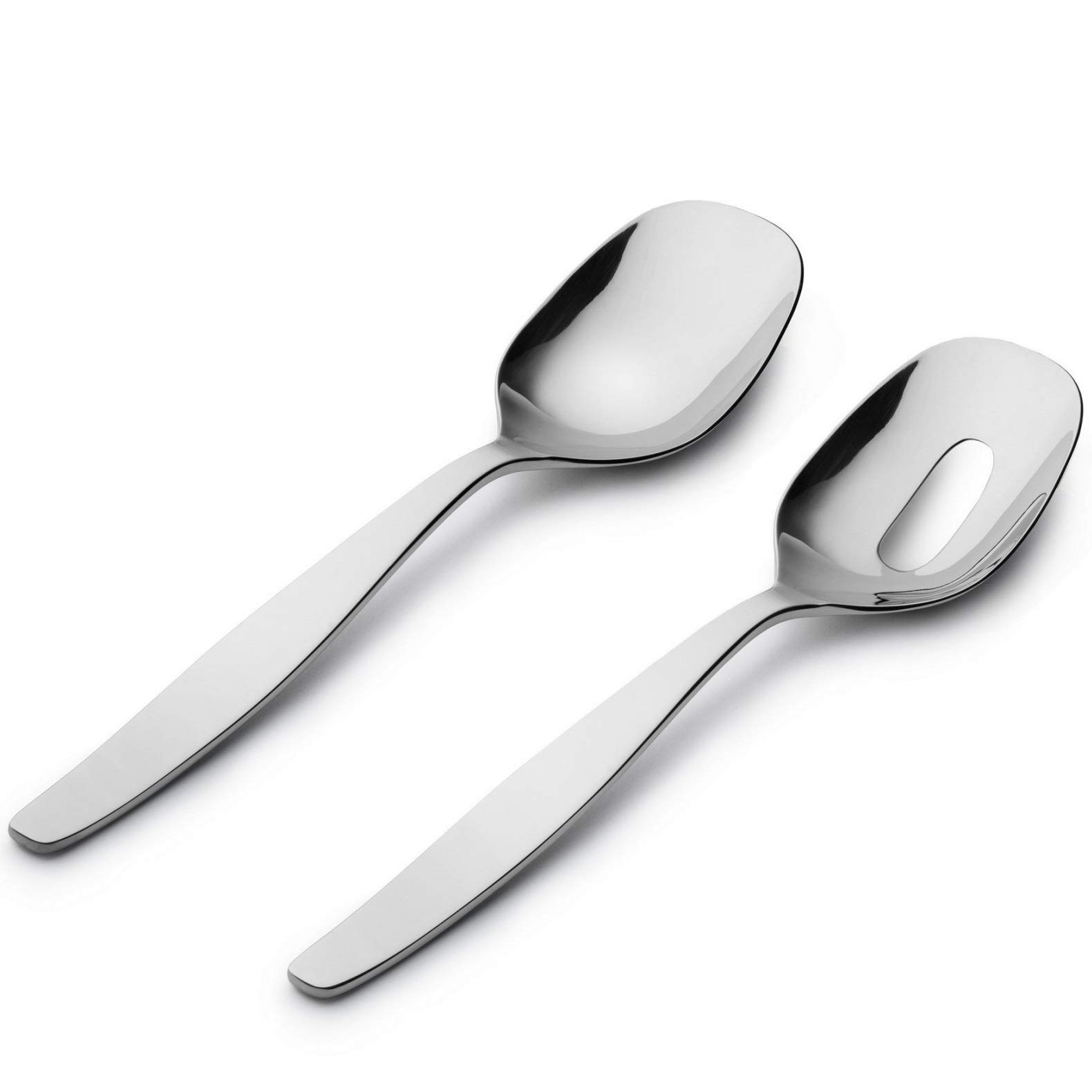 Alessi Itsumo Anf06/14 - Design Salad Set in 18/10 Stainless Steel