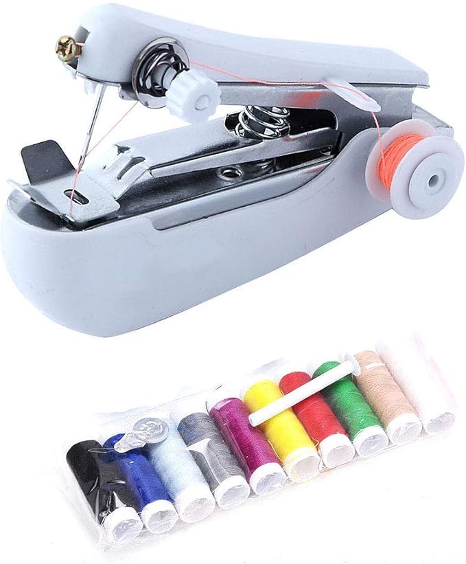 FALUCKYY Mini Sewing Machine Handheld Stitch Machine Portable Electric