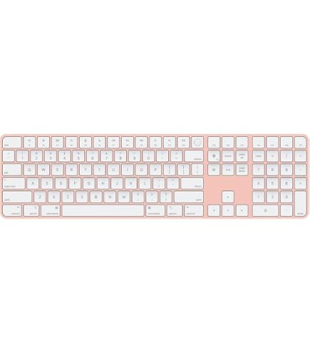 限定品 ピンク TOUCH ID APPLE MAGIC KEYBOARD Apple Magic Keyboard with Touch ID - Pink - Excellent