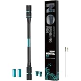 ADSPINZOR Mr. Nope Weighted Mortal Spinning Pen Mod Advanced Trick Spin Pen for Precision &amp; Practice Heavier, Balanced, Anti-Slip Grip, Writable with Brass Weights (Blue)