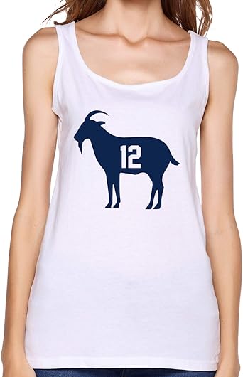 Amazon.com: Brady Tb12 Goat Comfy Tunic Workout Tank Tops Training