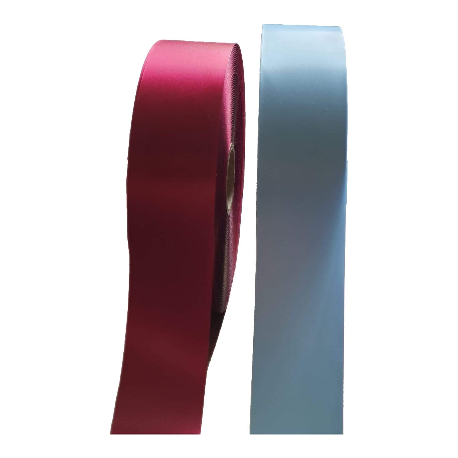 45mm Claret & Blue Football Themed Ribbon 2 Metres of Claret 2 Metres of Blue