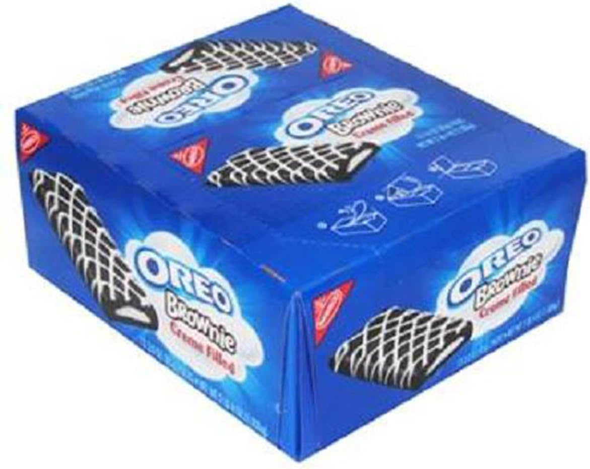 Product Of Nabisco, Oreo Brownies Creme Filled, Count 12 (3 oz) - Cookie & Cracker / Grab Varieties & Flavors
