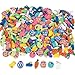 Fun Express Mini Easter Eraser Assortment (Bulk Set of 500 Carrots, Eggs, Bunnies, Baskets and Chicks) Easter Egg Filler and Favors