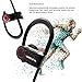 Bluetooth Headphones, Wirezoll Wireless Sports Stereo In Ear Earphones with Microphone & Running Belt, Sweatproof Earbuds for Gym Running Workout Exercise, (AptX, Noise Cancelling, Hands-free calls)