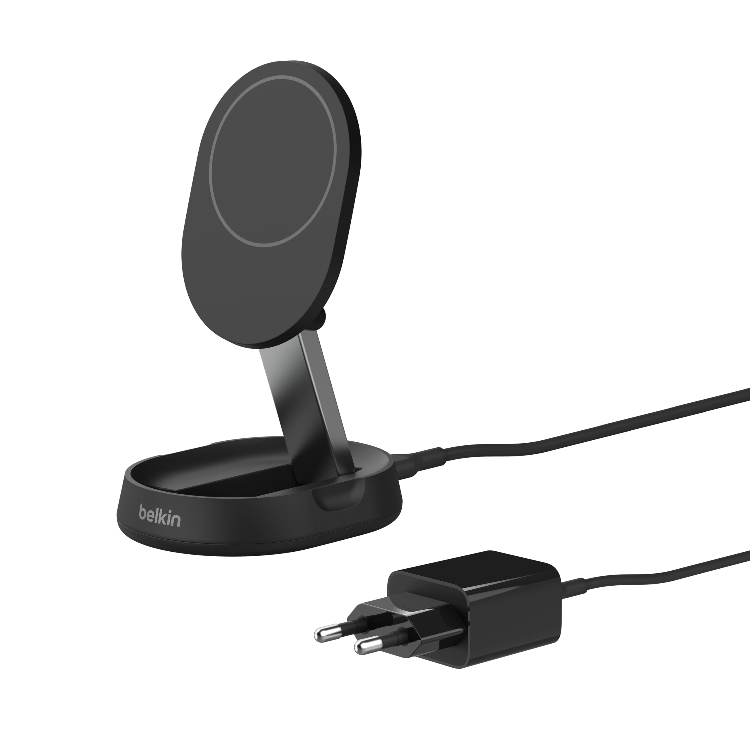 Belkin BoostCharge Pro induktive Ladestation 15W, Qi2-Ladegerät, kabelloses Ladegerät, kompatibel mit MagSafe, kabelloses Qi2-Ladestation für Apple iPhone 16/15/14/13/12, inkl. 20-W-Netzteil – Schwarz 9