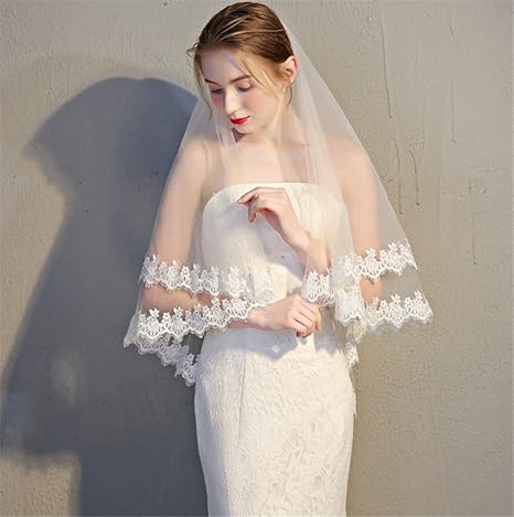 Amazon Com L Elegant Wedding Veil Europe And America High Grade