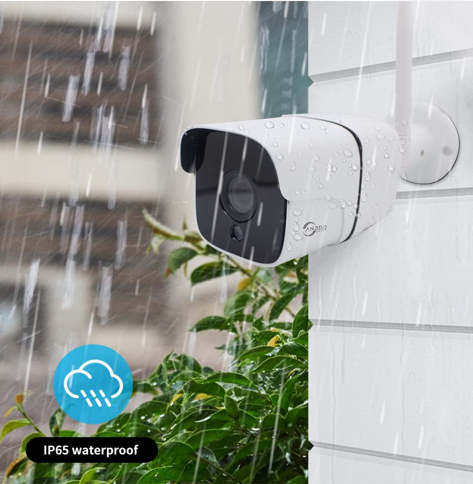 Wireless Bridge Home Security Camera Kit,WiFi HaLow 2MP Wireless