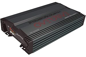 Power Acoustik OD1-5000D Car Amplifier - Overdrive Series 5000 Watts Max, 1 Ohm Stable Monoblock Amplifier, Car Stereo Mosfet