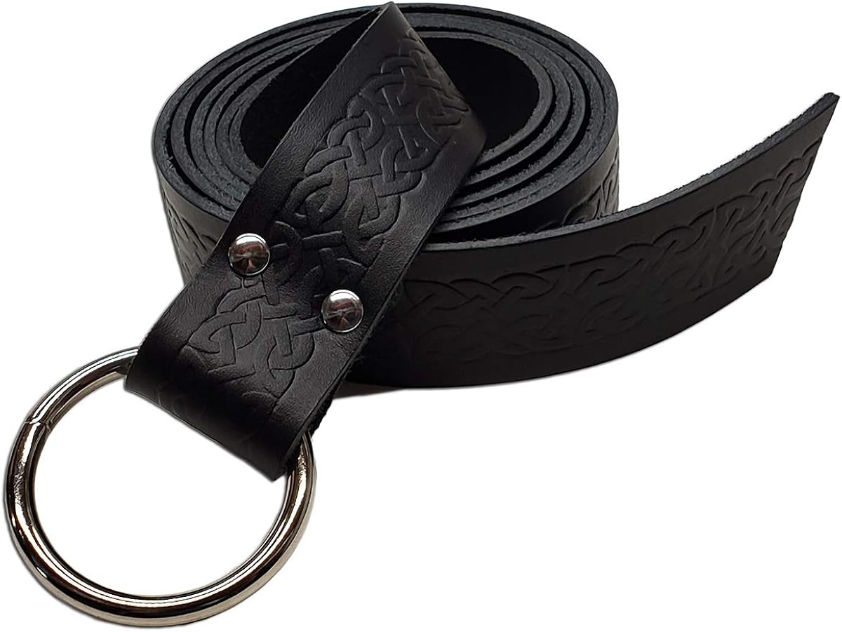 celtic leather belt