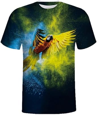 parrot print shirt