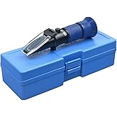 Aichose 0-80% Brix Meter Refractometer for Measuring Sugar Content in Fruit, Honey, Maple Syrup and Other Sugary Drink, with