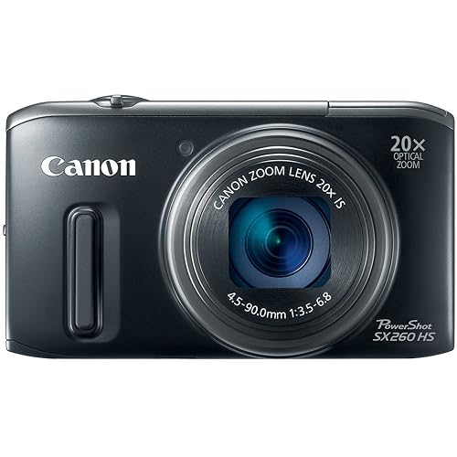Canon PowerShot SX260 HS 12.1 MP CMOS Digital Camera with 20x