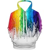 QiErDesign Cool Men's 3D Printed Hoodie All Over Print Graphic Sweatshirt