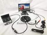 ZhanHongXiang AHD 1080P 7" Monitor Backup Camera Kit IR Night Vision 12-24V view 3