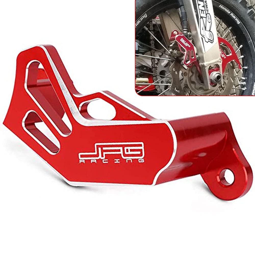 Rear Brake Caliper Cover Guard Protector For CR125 2002-2008 / CR250 2002-2008 / CRF250R 2004-2017 / CRF250X 2004-2017 / CRF450R 2002-2017 - Red