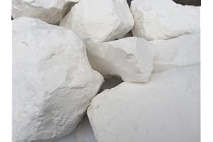 UCLAYS WHITE MOUNTAIN edible Chalk chunks (lump) natural for eating (food), 1 lb (450 g)