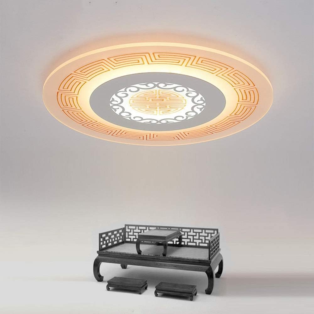 HviLit European 35/45/52/61W Dimmable LED Ceiling Light Fitting White