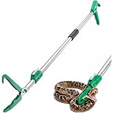 GYORGKSHI 78" Extendable Snake Grabber Reptile Tongs Rattle Snake Catcher | Wide Jaw Handling Tool with Lock and Comfortable Grip