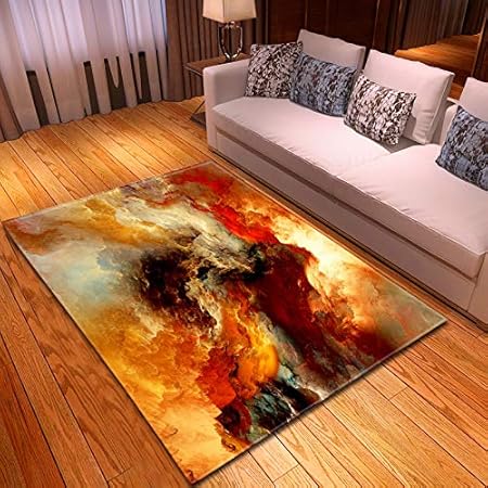 Kkjj Moderno Tappeti A Pavimento Serie Di Nuvole Colorate