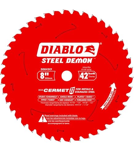 Amazon.com: Morse Metal Devil CSM848FSC, Circular Saw Blade