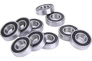 PHEZEN 10Pcs Idler Wheel Bearings Compatible for Polaris Snowmobile Idler Wheel Bearings Replace 3514384 3514012 1594087 3515