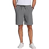 COOFANDY Men's Casual Drawstring Shorts Lightweight Elastic Waist Walking Shorts with Pockets