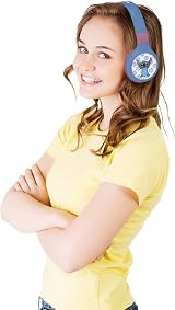 Lexibook Disney Stitch 2in1 Bluetooth Wired Headphones Microphone Control view 9