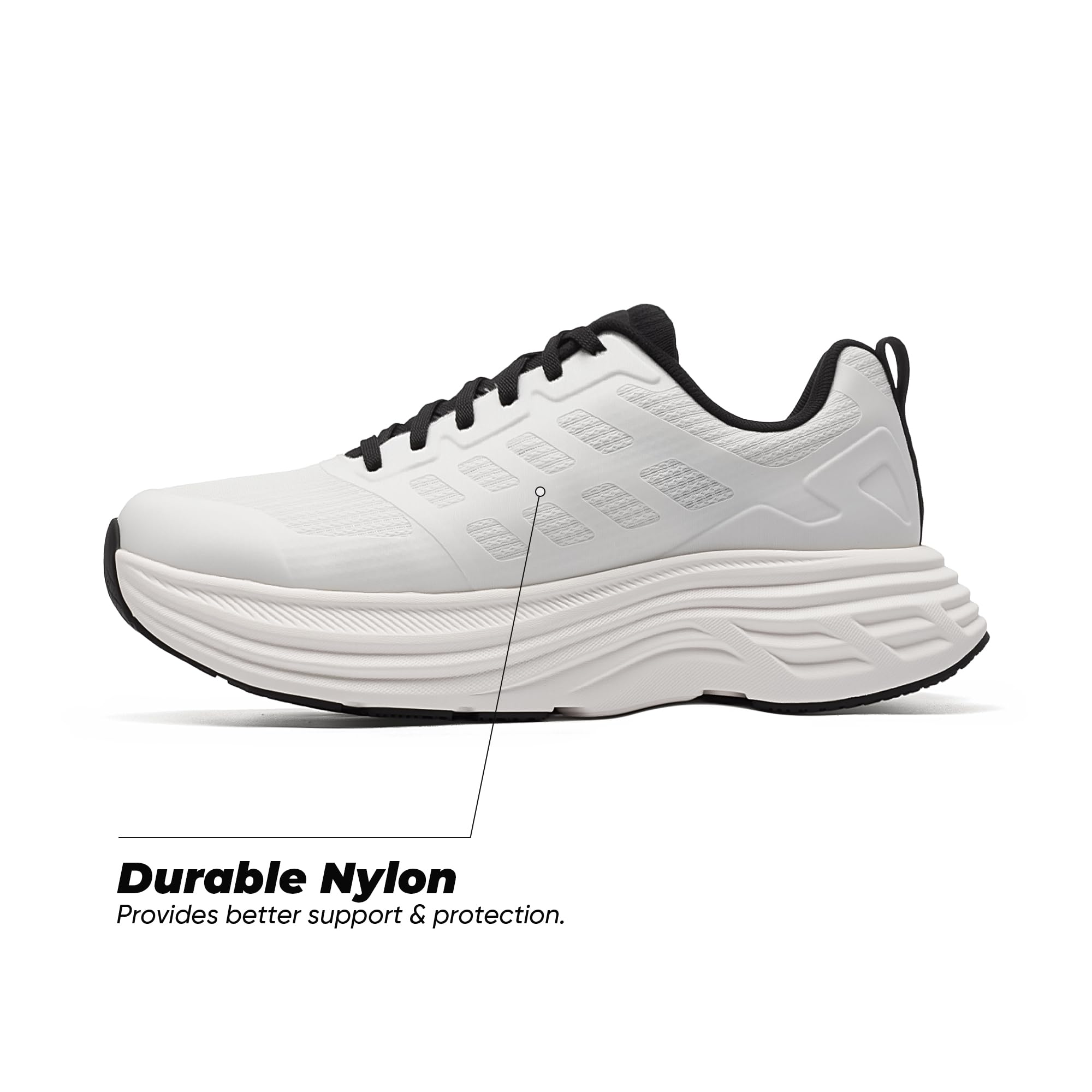 NORTIV 8 Women's Walking Shoes Cushion Running Tennis Shoes ActiveFloat Non-Slip Comfortable Breathable Workout Gym Sports Athletic Fashion Sneakers