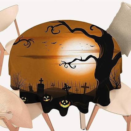 Amazon Com Dragonhome Picnic Circle Table Cloths Leafless