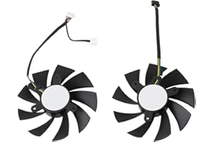 Micro Traders Graphics Card Cooling Fan 88mm Compatible with DELL Compatible with Lenovo RTX 3060 3060Ti 3070 3080 3090