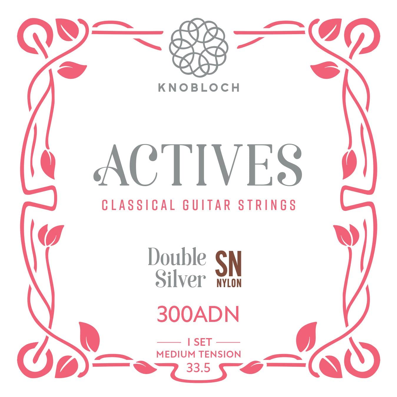 Knobloch 300ADN Actives DS SN Medium - Classical Guitar String Set