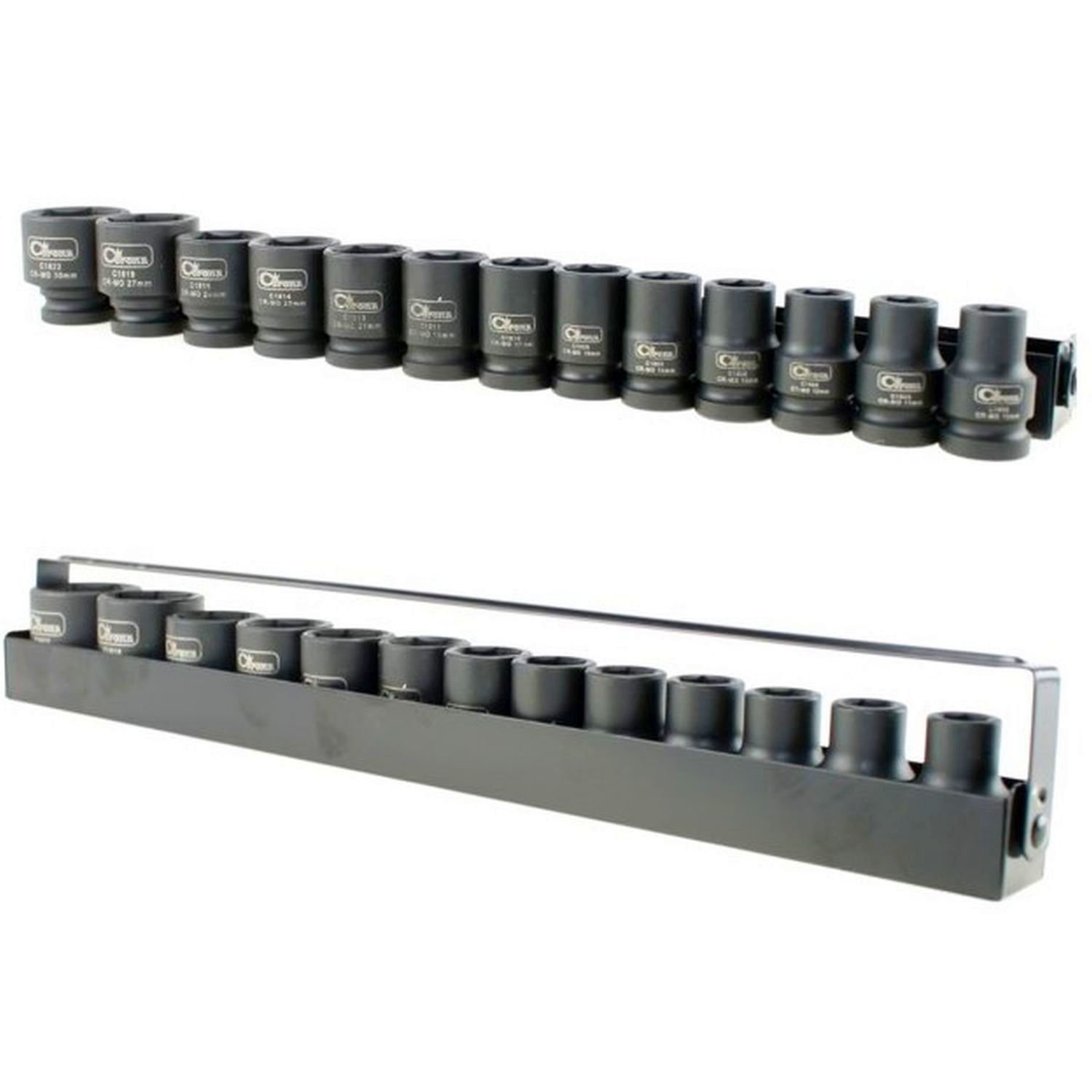 RICHMANN Heavy Duty Short Impact Socket Set 13 pcs, hex, 1/2" CRM Steel (C4021)