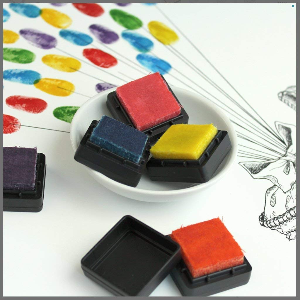 Ink Pads for thumbprint guest books Handmade