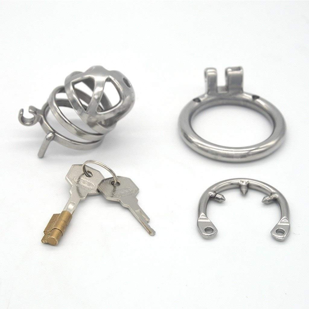 Chás-títy Devîcë holy Trainer Soft Breathable Adjustable Stainless Steel Ring with 3Rings Male Devic